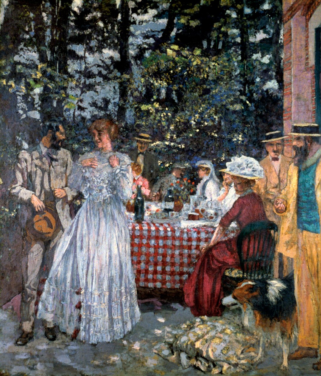 Lunch på Vasouy, 1901 av Edouard Vuillard