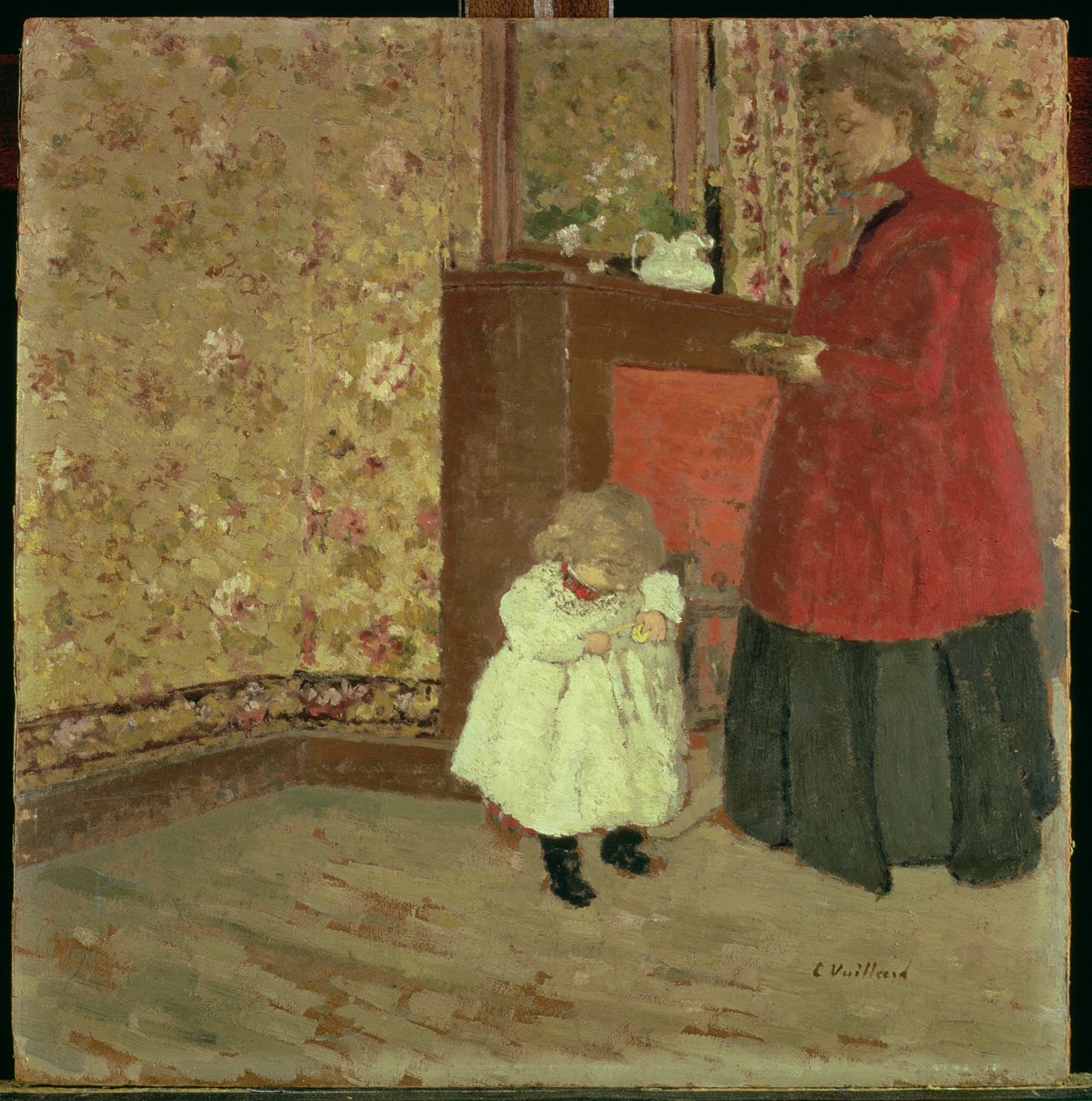 Mor och barn, 1900 av Edouard Vuillard