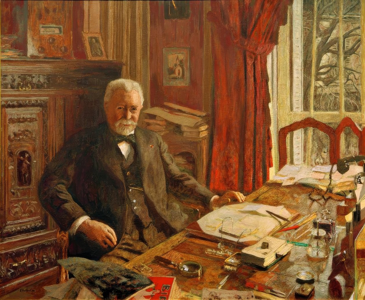 Porträtt av Monsieur André Bénac av Edouard Vuillard