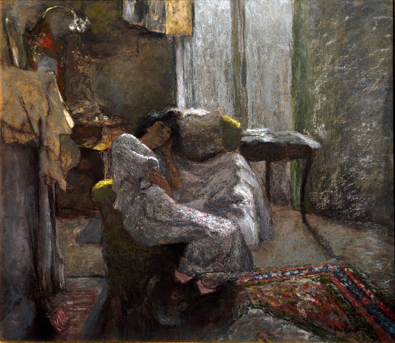 Porträtt av Madame Hessel Lucie Hessel var hustru till konstnärens konsthandlare. Pastell d