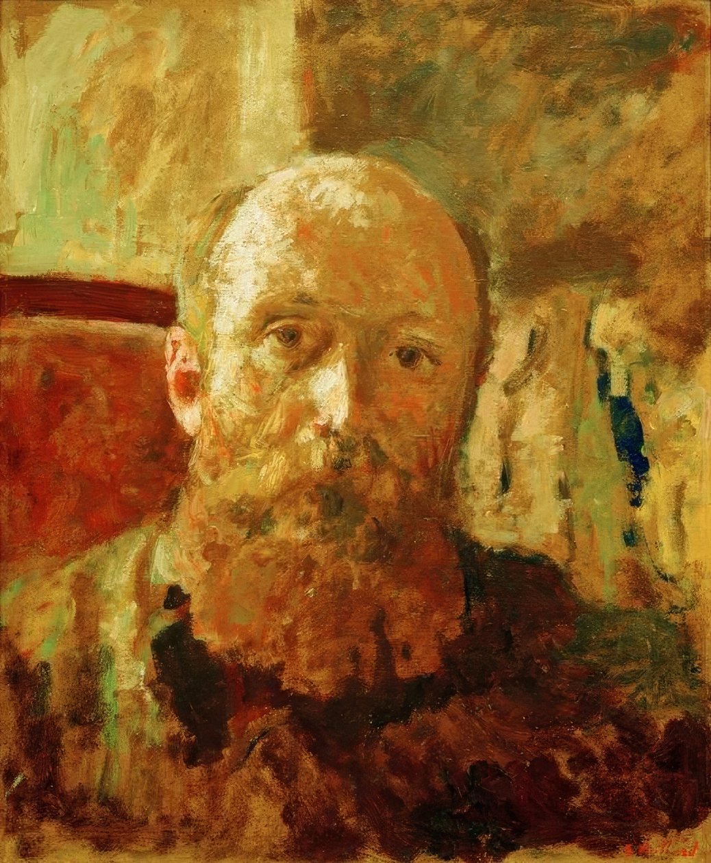 Självporträtt av Edouard Vuillard