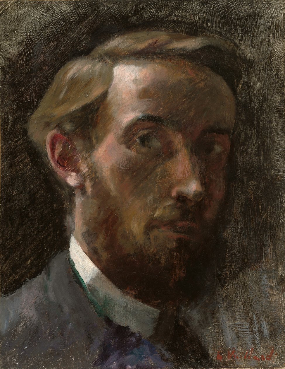 Självporträtt, 21 år 1889. av Edouard Vuillard
