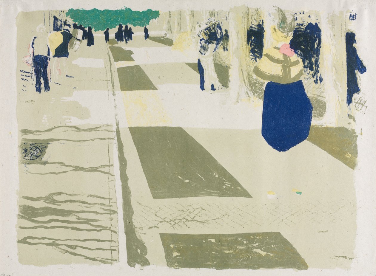 Avenyn av Edouard Vuillard