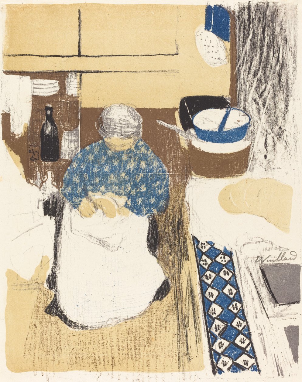 Kocken av Edouard Vuillard