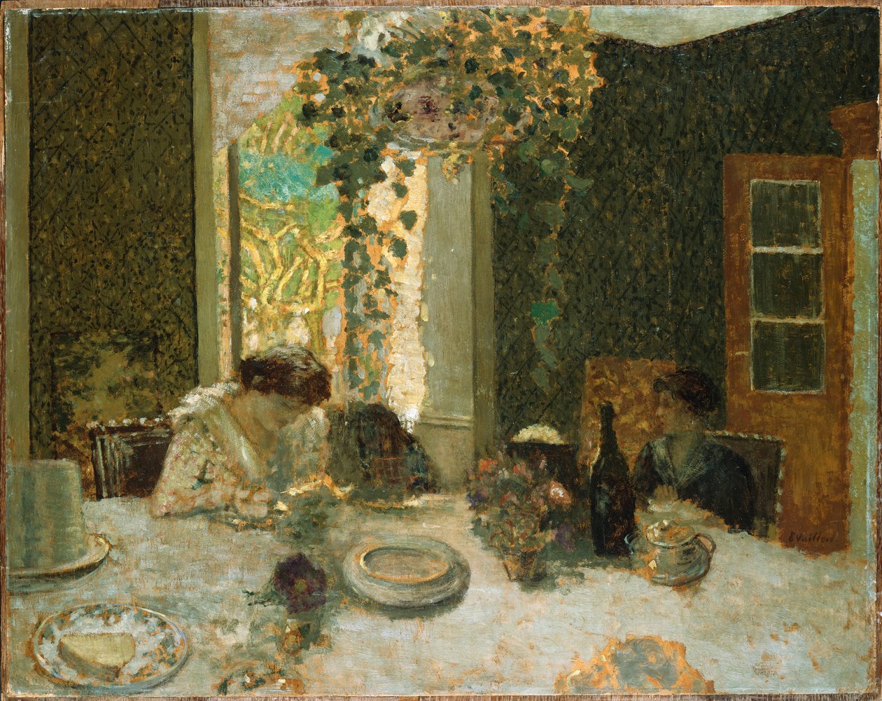 Matsalen, ca 1900 av Edouard Vuillard