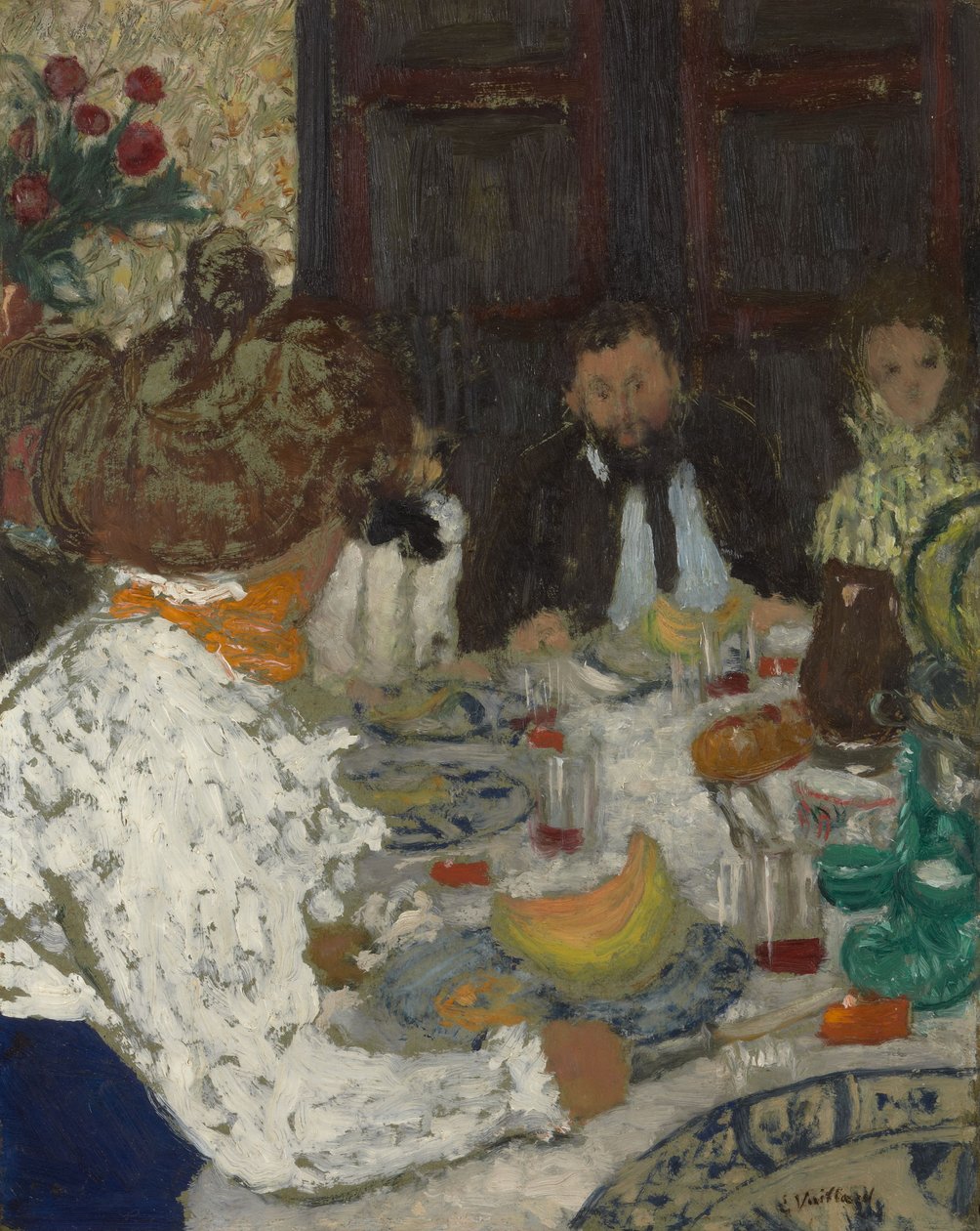 Lunchen av Edouard Vuillard