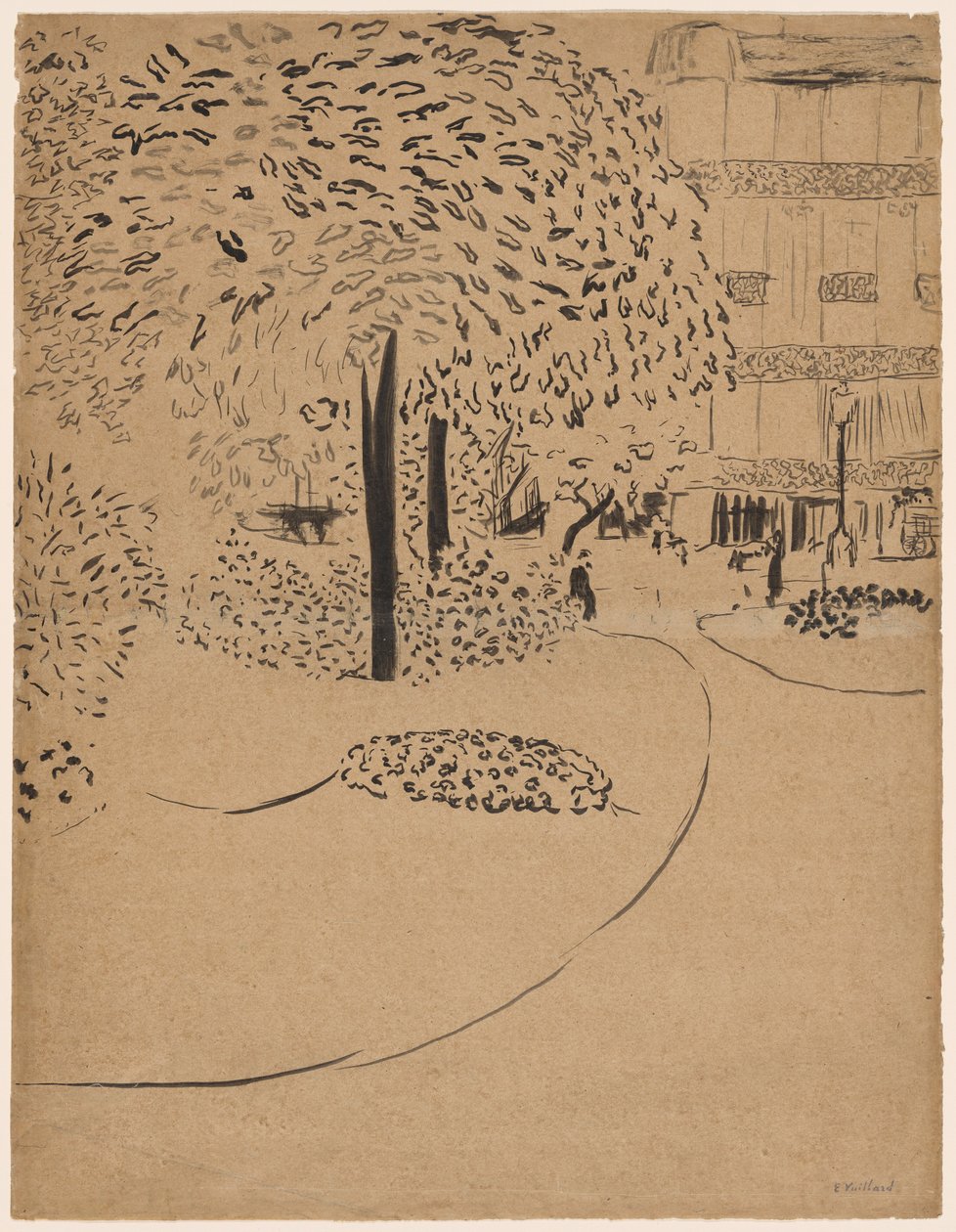 Torget av Edouard Vuillard