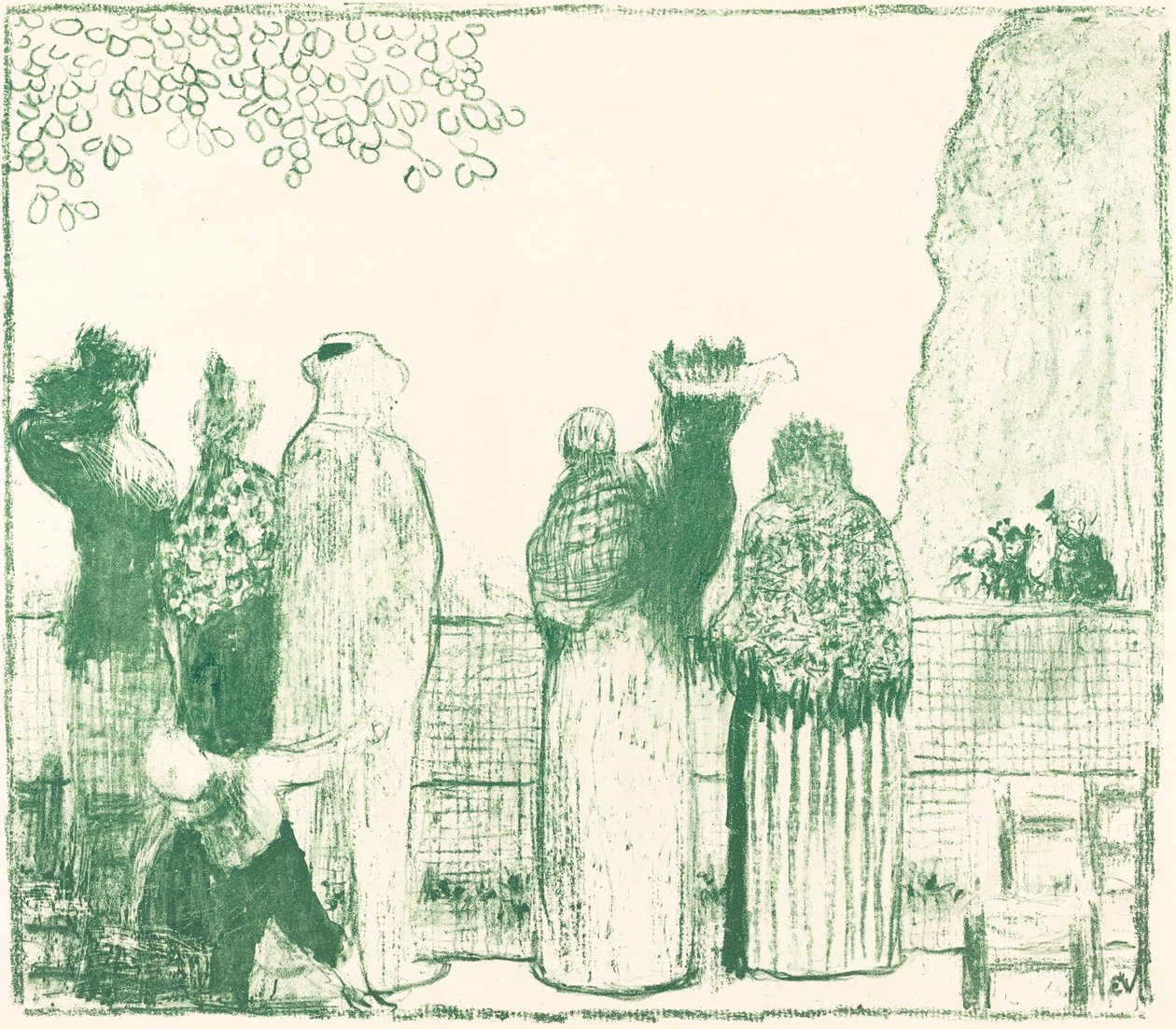 Tuilerierna av Edouard Vuillard