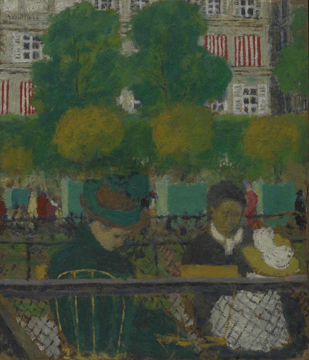 Tuilerierna, Paris av Edouard Vuillard