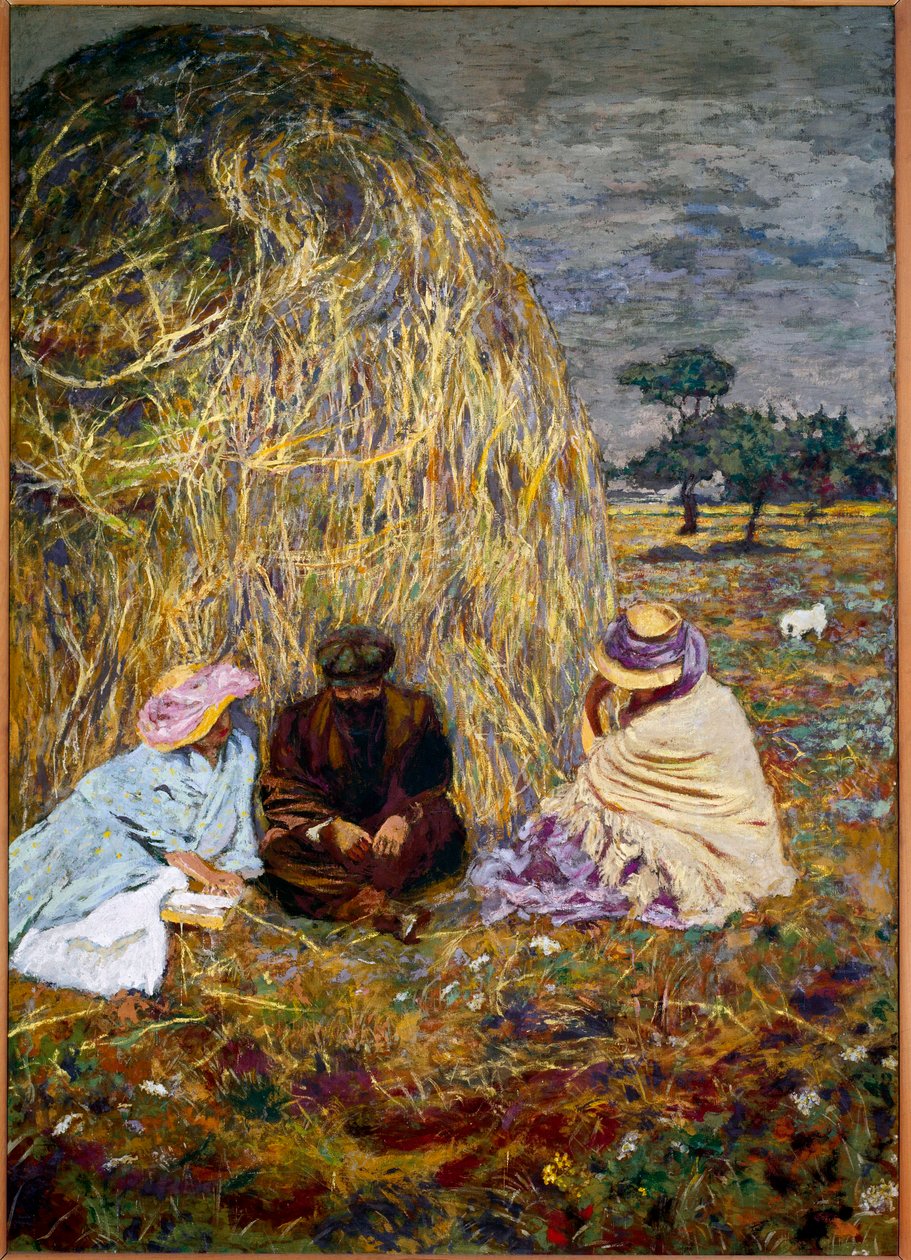 De tre vandrarnas hjul av Edouard Vuillard