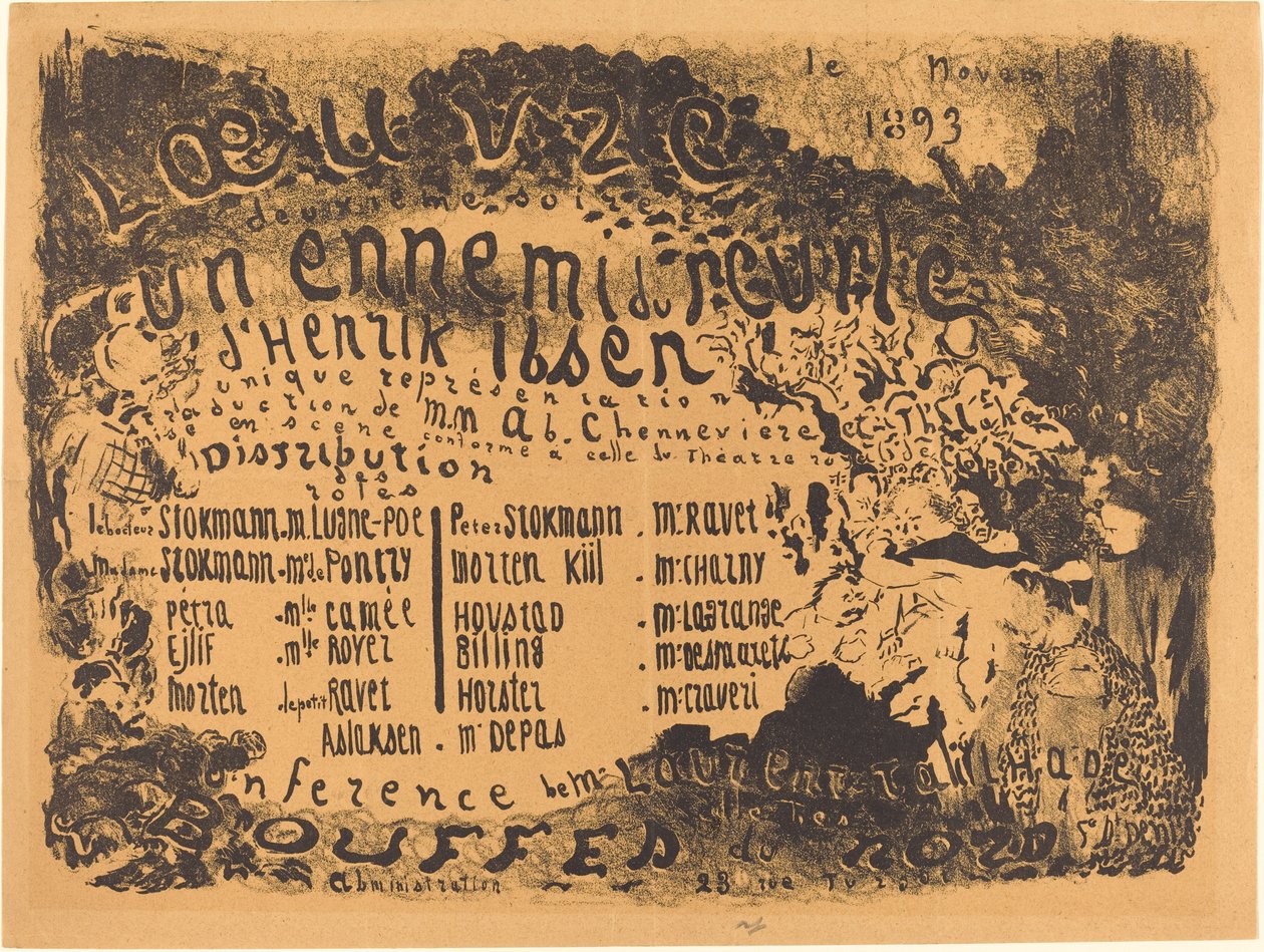 En folkfiende av Edouard Vuillard