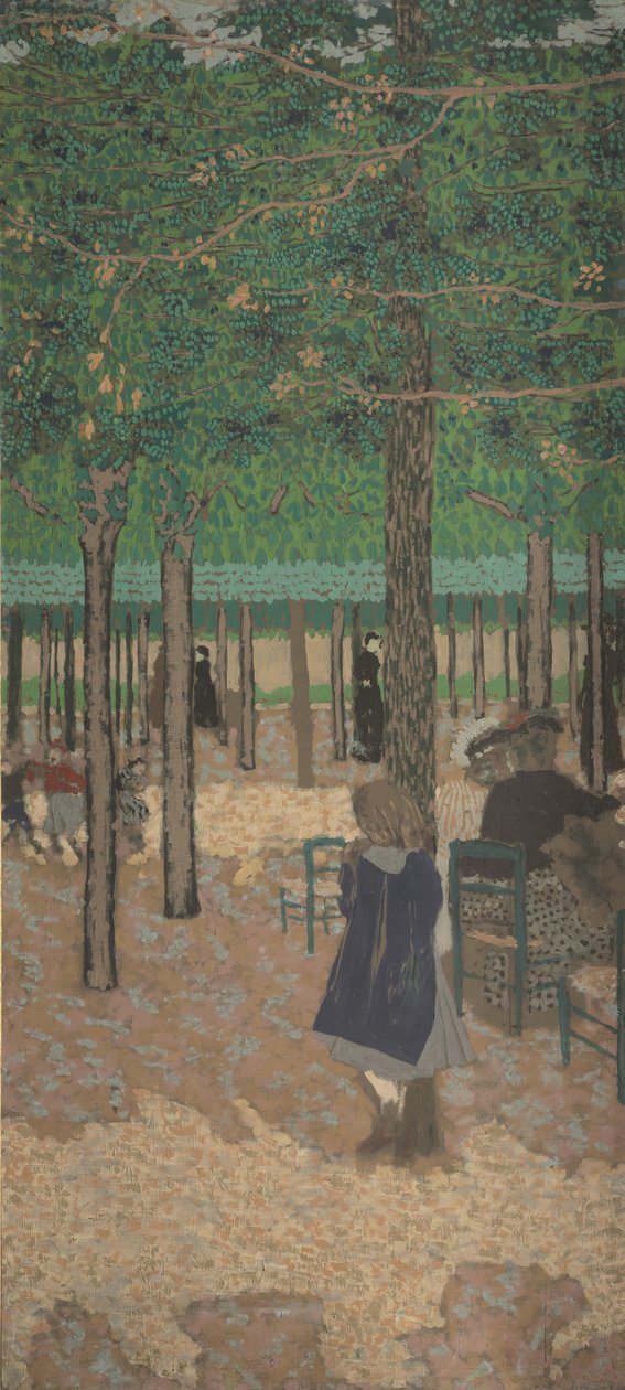 Under träden, 1894 av Edouard Vuillard