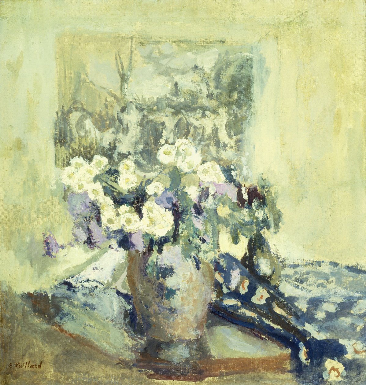 Vas med blommor, 1906 av Edouard Vuillard
