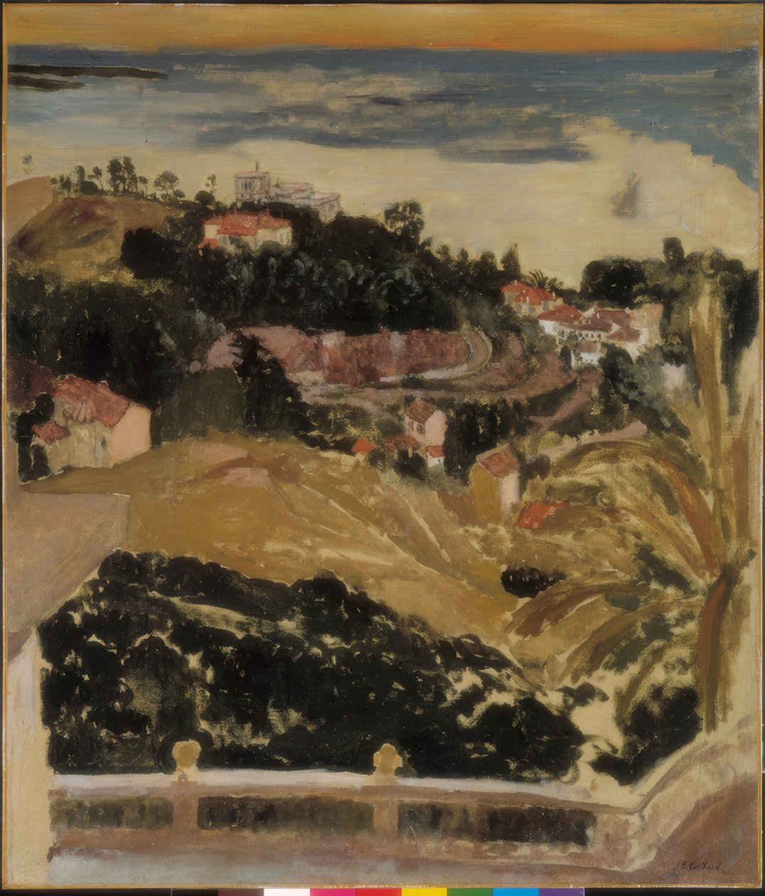 Utsikt över Cannes av Edouard Vuillard