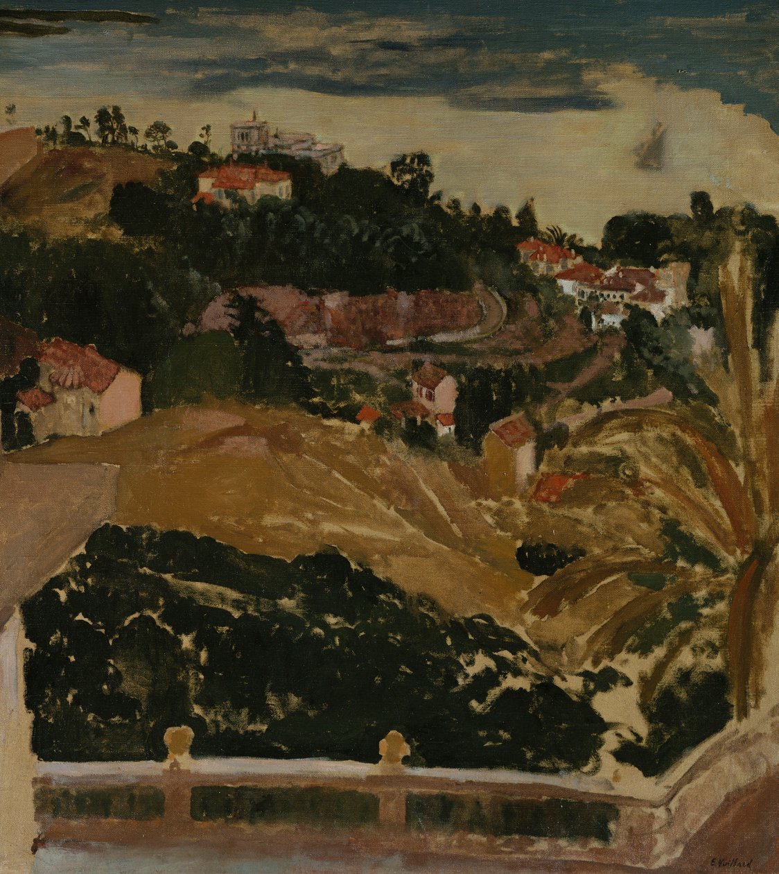 Utsikt över Cannes, ca 1901 av Edouard Vuillard
