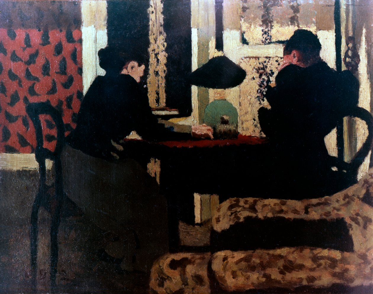 Women by Lamplight, 1892 av Edouard Vuillard