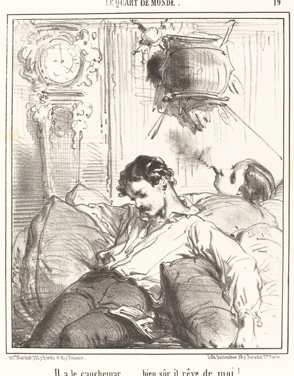 Han har en mardröm... av Edouard de Beaumont