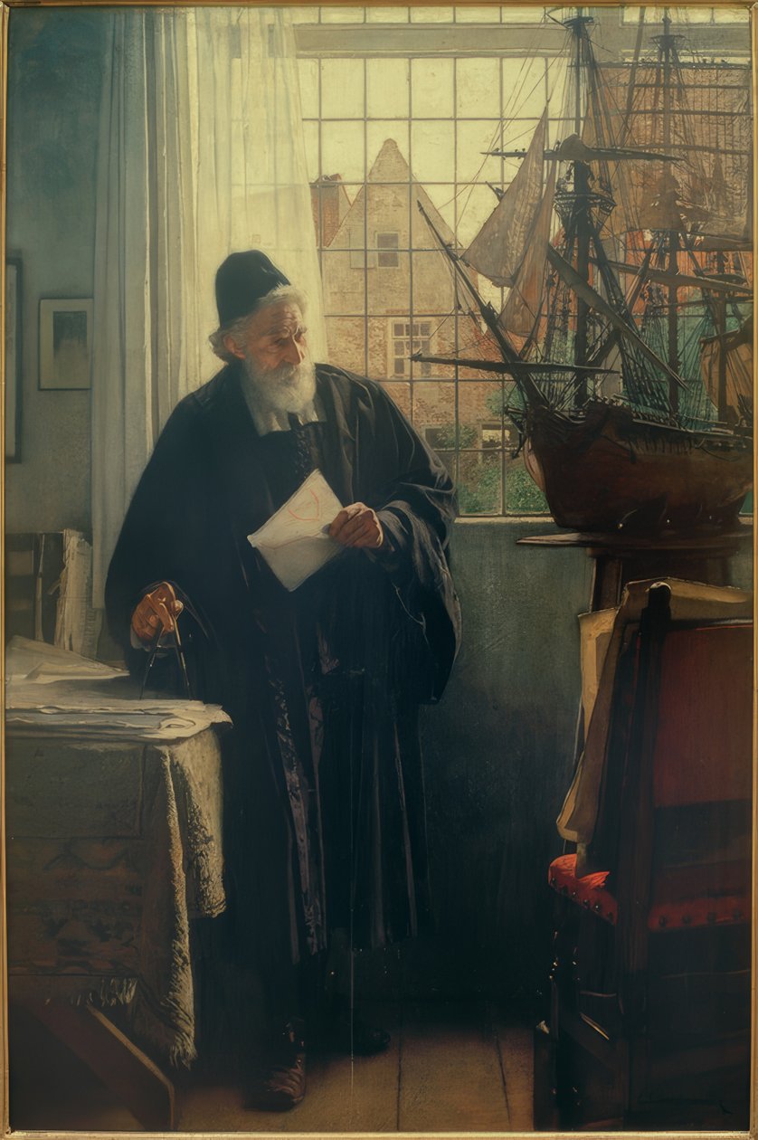 Fartygsbyggmästare av Eduard Charlemont