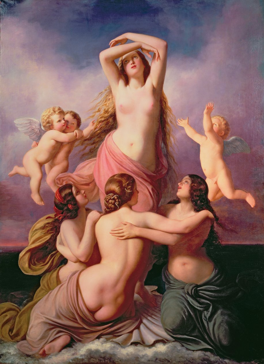 Venus födelse, 1846 av Eduard Steinbruck