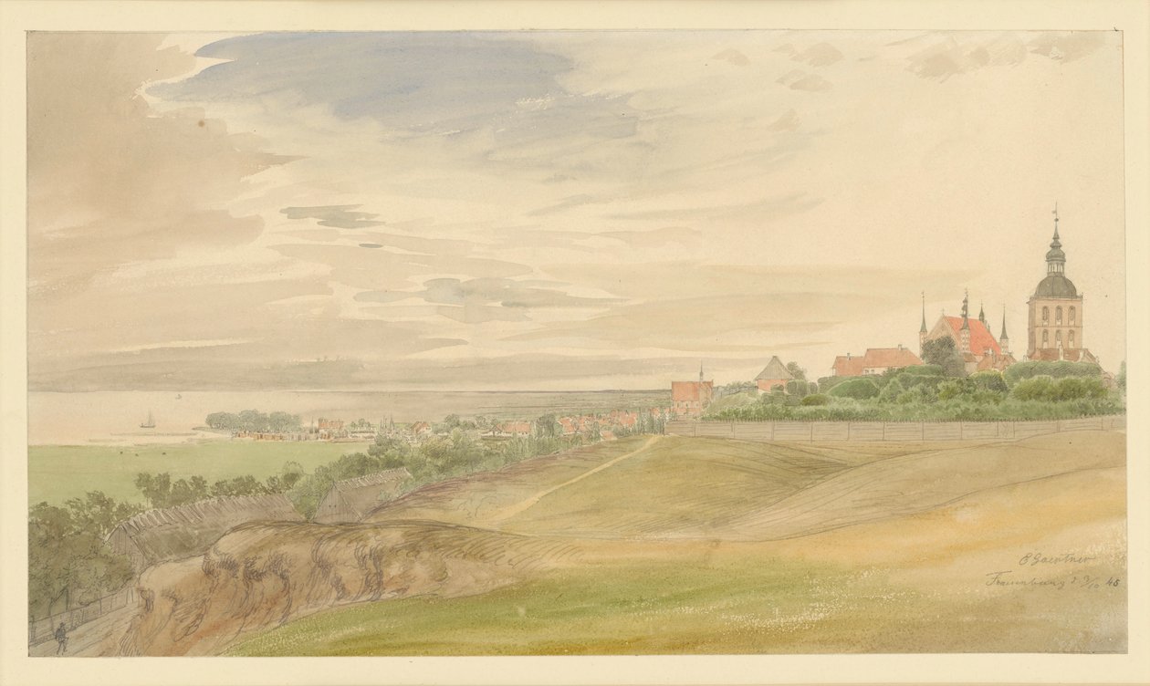 Frauenburg av Eduard Gaertner