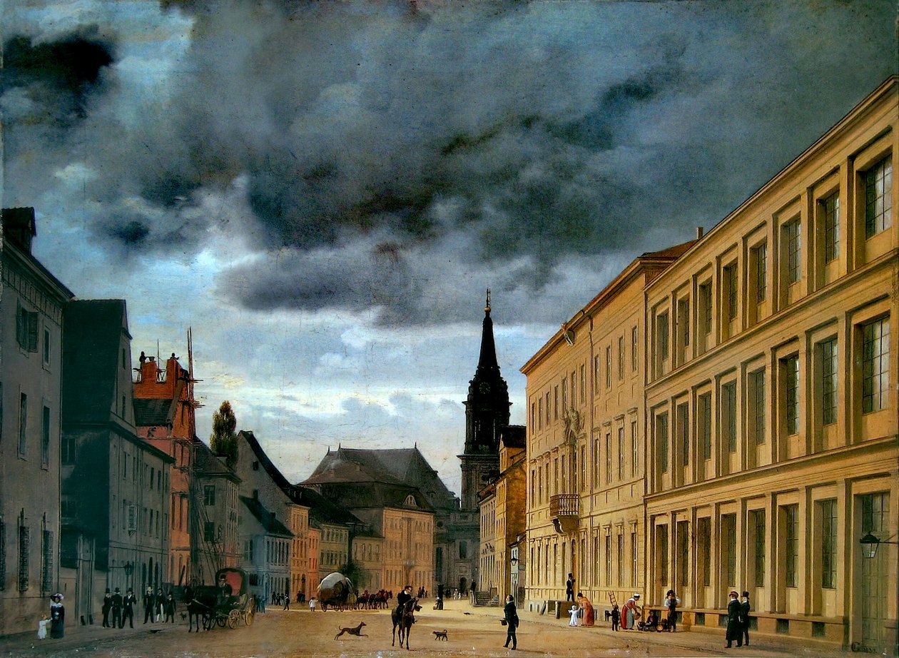 Tyska: Klosterstraße Klosterstraße av Eduard Gaertner