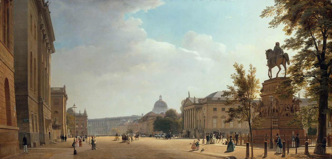 Unter den Linden av Eduard Gaertner