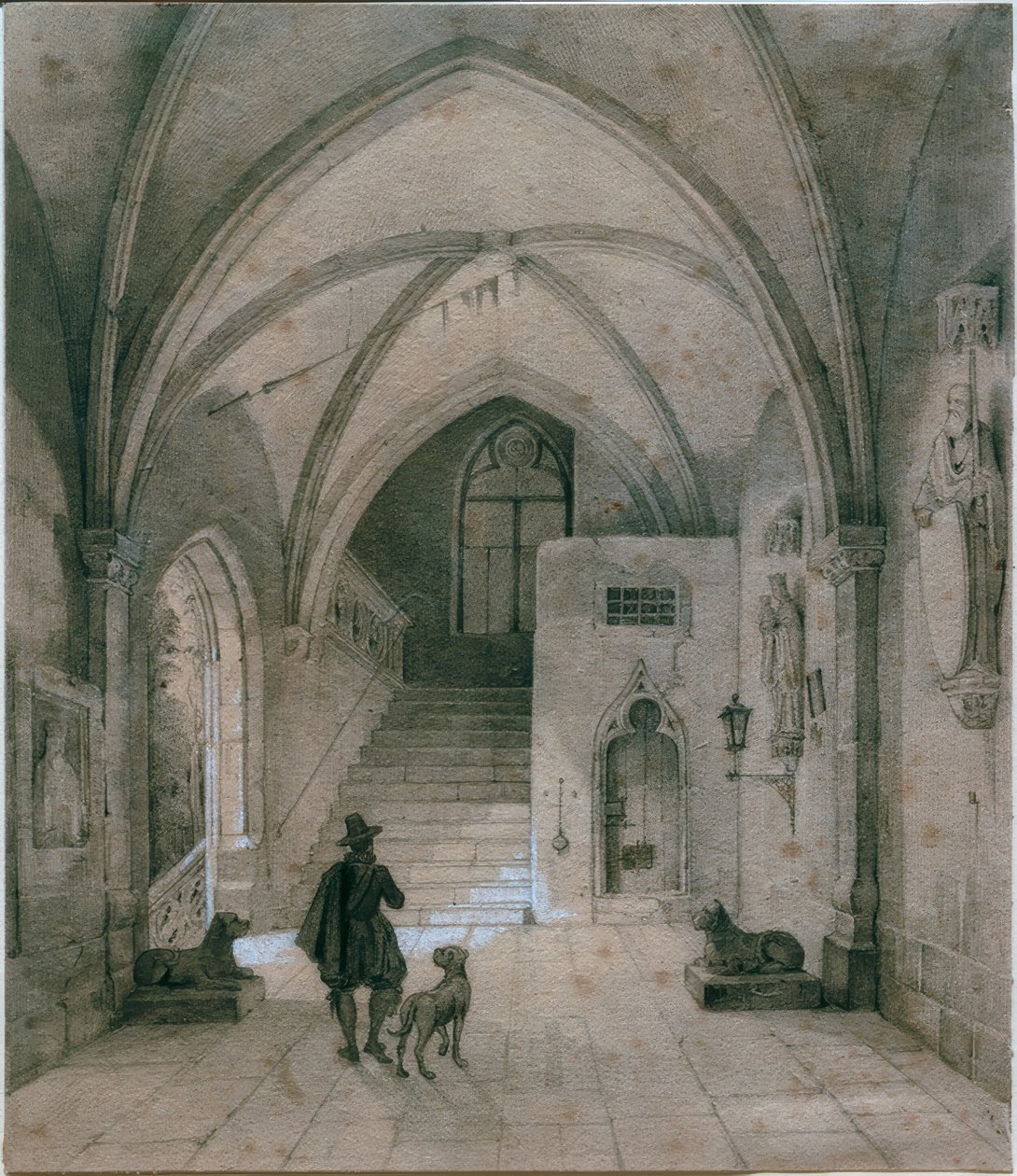 Gotisk sal av Eduard Gerhardt