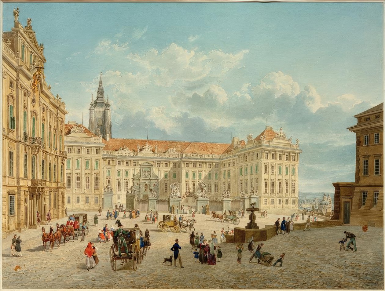Prag / Praha (Böhmen, Tjeckien), av Eduard Gurk