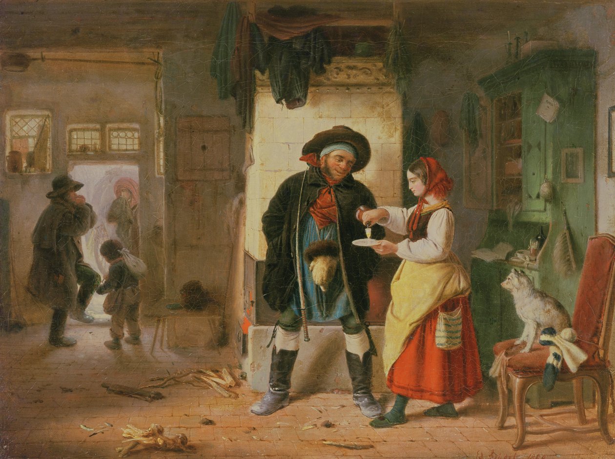 En värmande tot, sir!, 1800-talet av Eduard Gustav Seydel