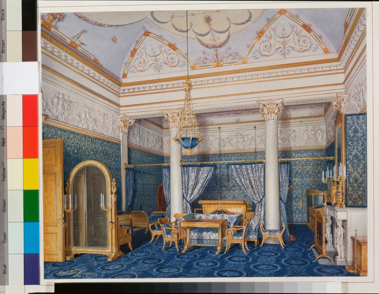 Interiörer i vinterpalatset (Palais d