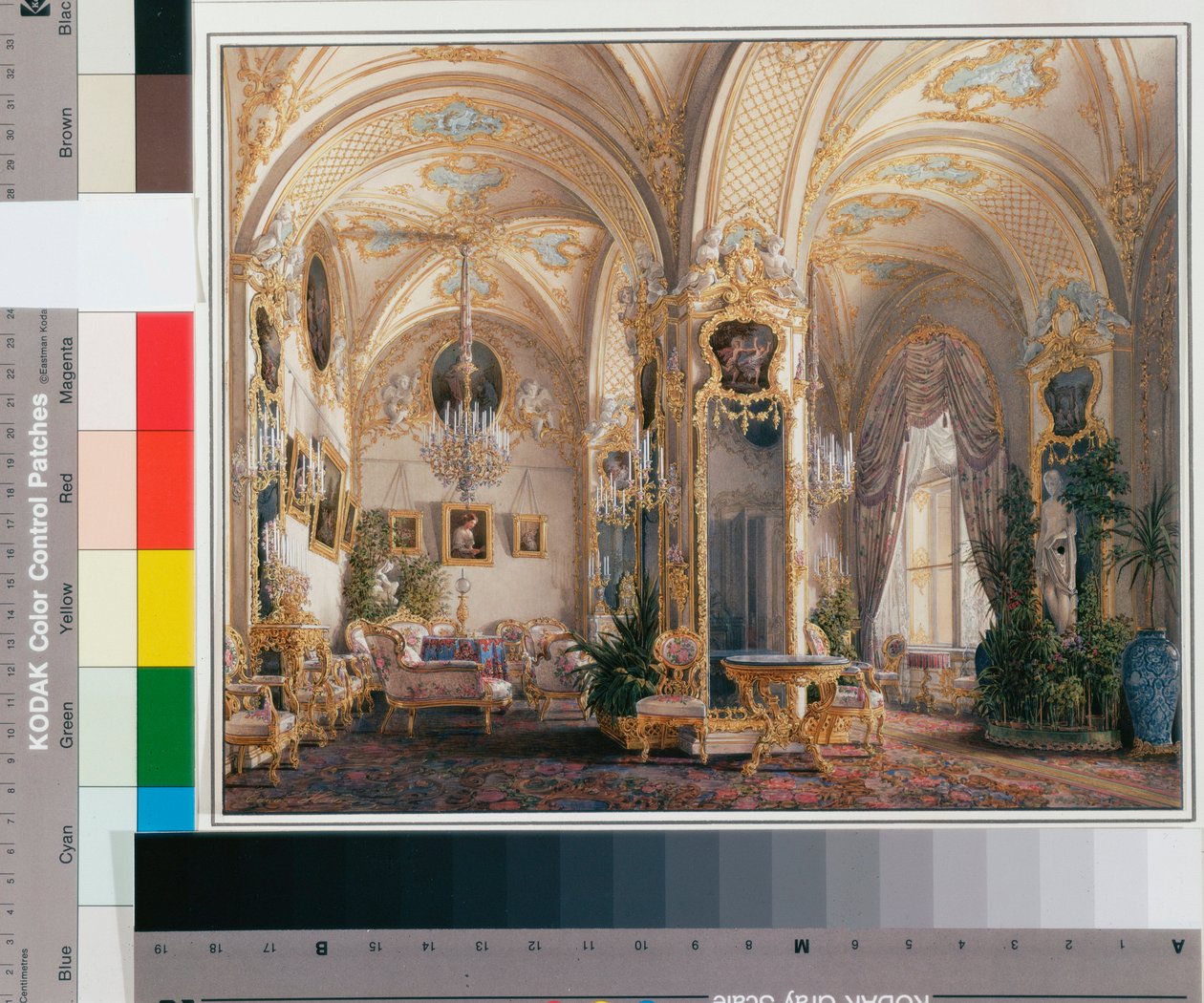 Vinterpalatsets interiör (Palais d