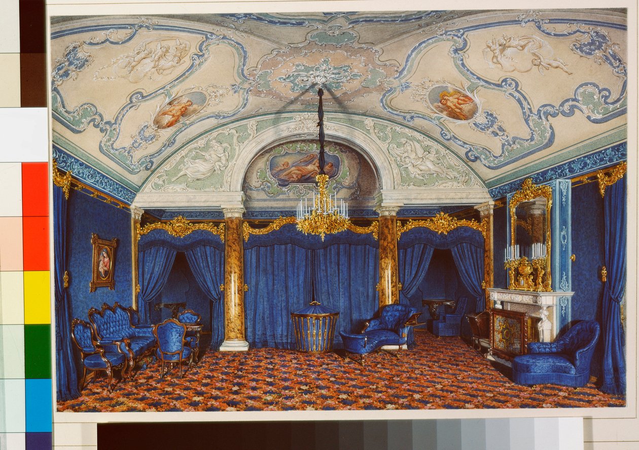 Interiörer i Vinterpalatset (Palais d