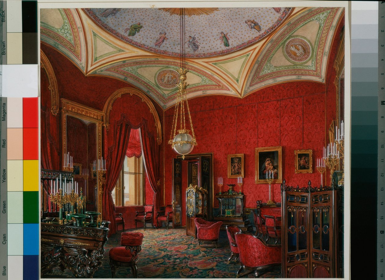 Interiörer i vinterpalatset (Palais d