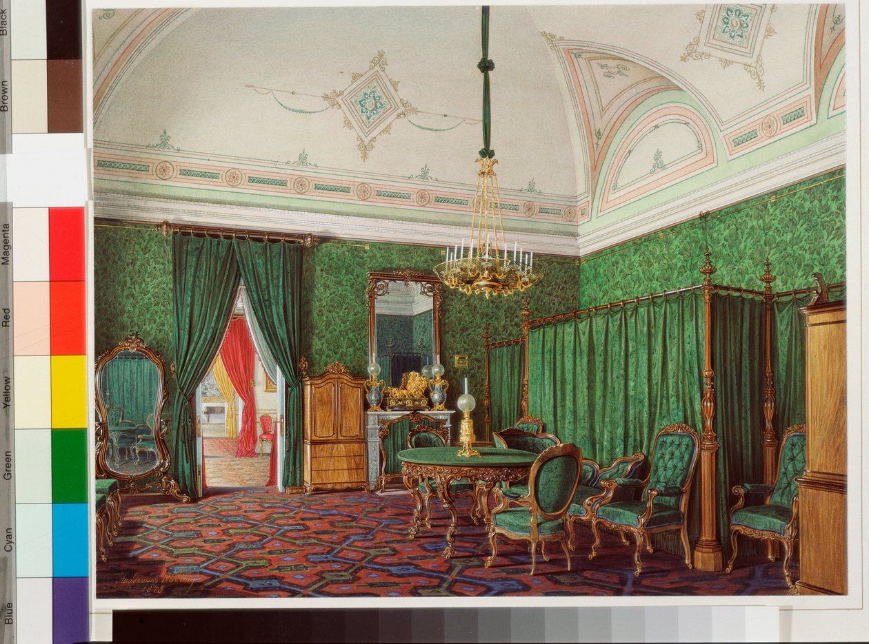 Interiörer i Vinterpalatset (Palais d