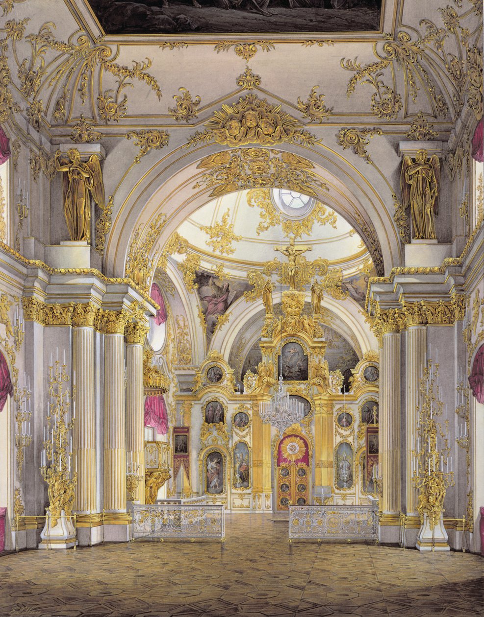 Stora kyrkan, Vinterpalatset av Eduard Hau