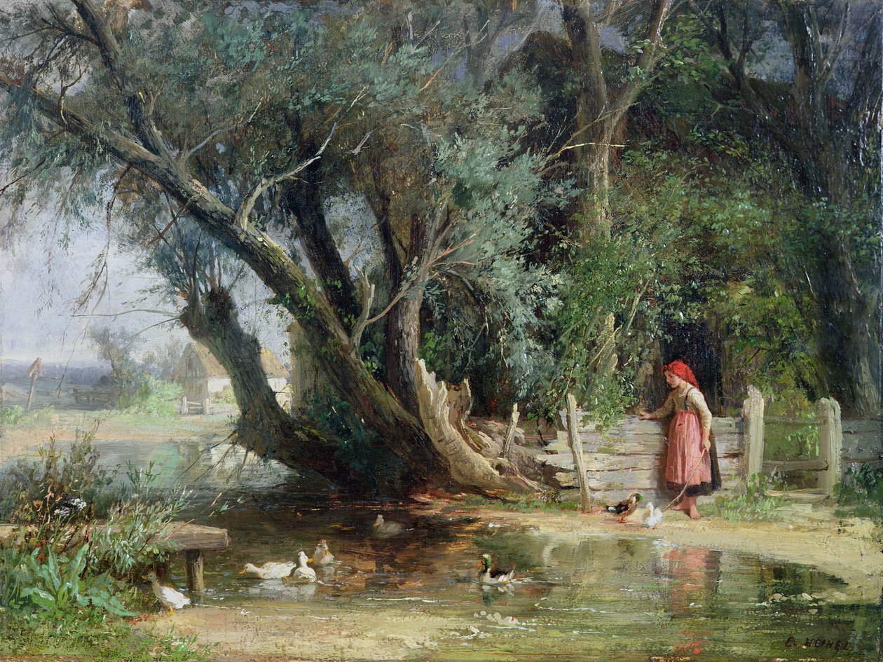 Ankdammen av Eduard Heinel