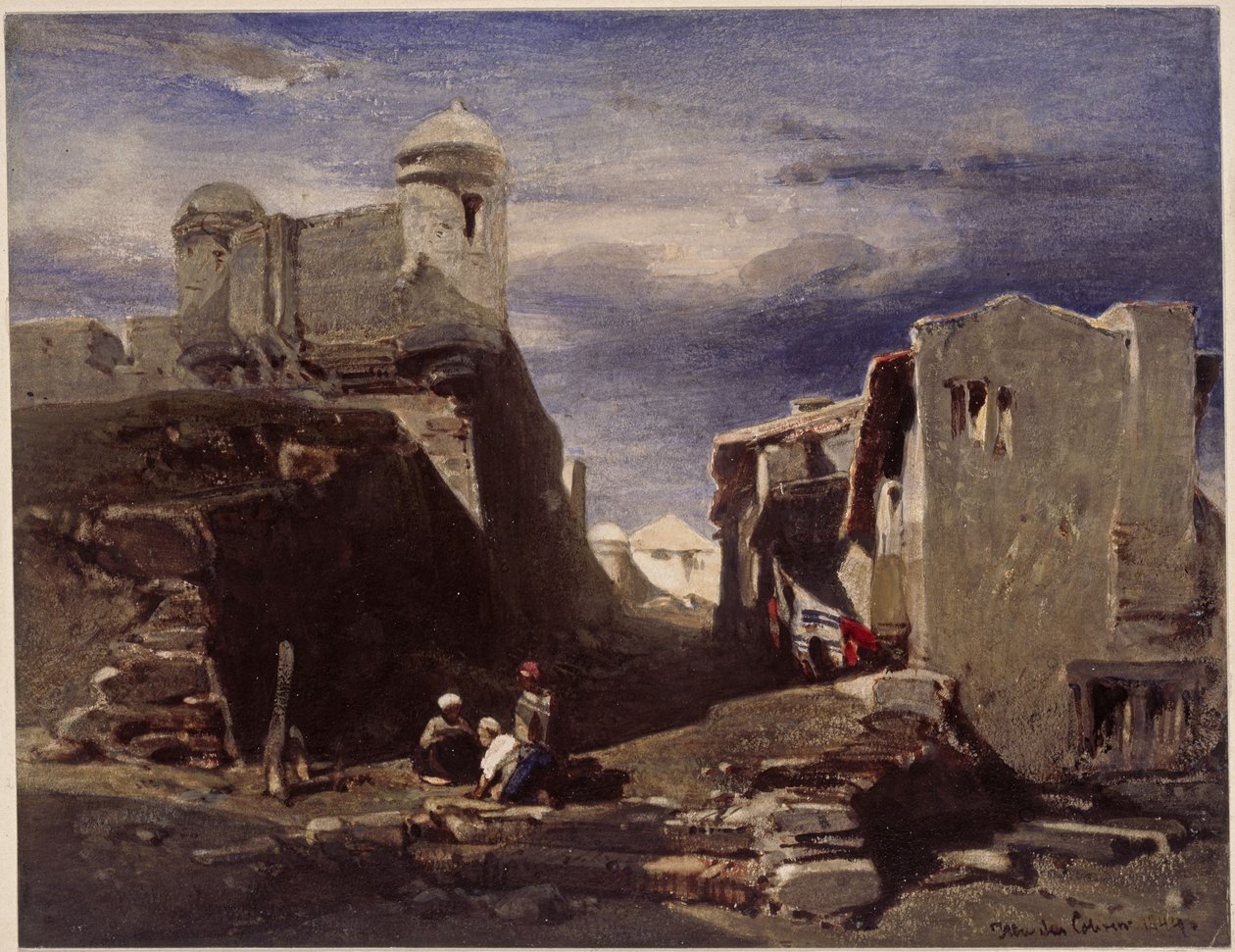 Ilha das Cobras nära Rio de Janeiro av Eduard Hildebrandt
