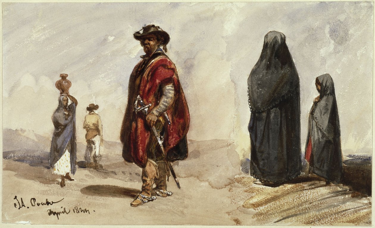 Människor från São Paulo av Eduard Hildebrandt