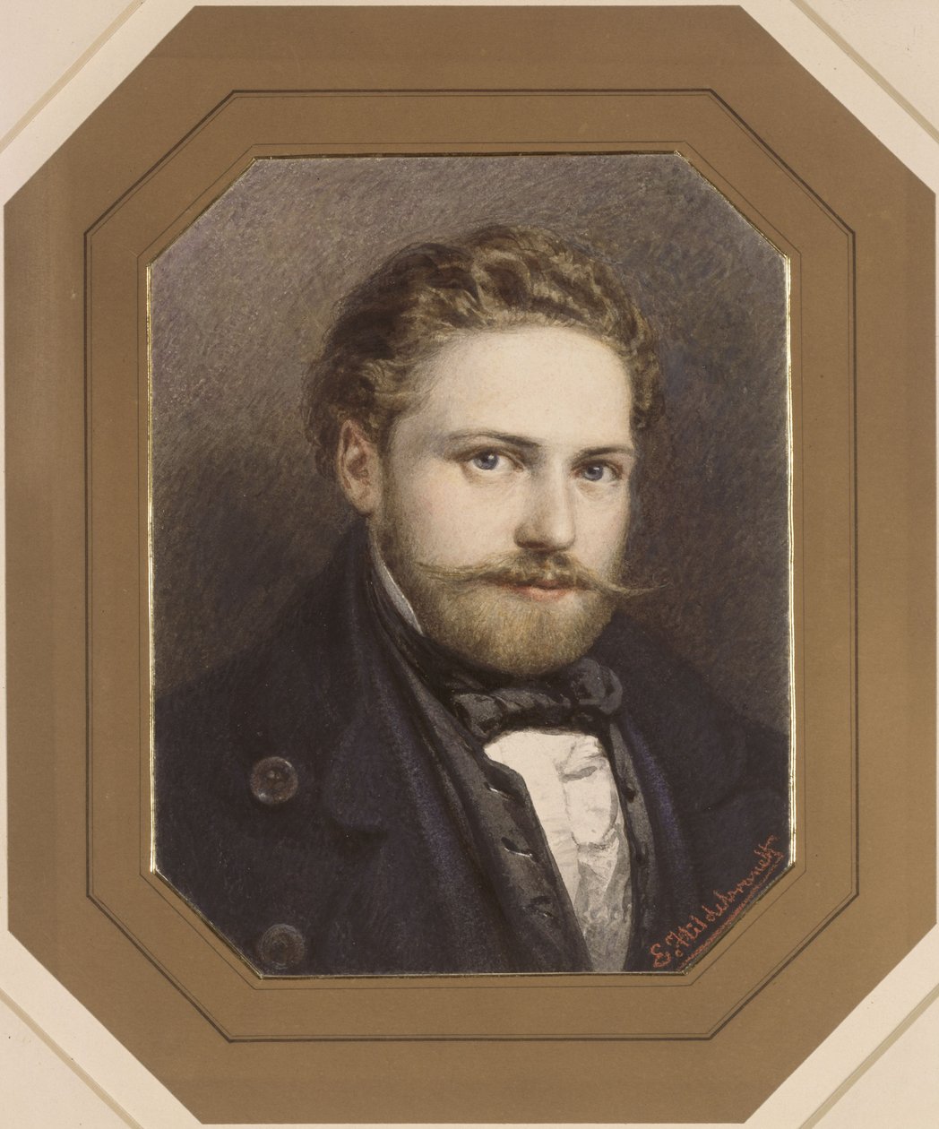 Självporträtt av Eduard Hildebrandt
