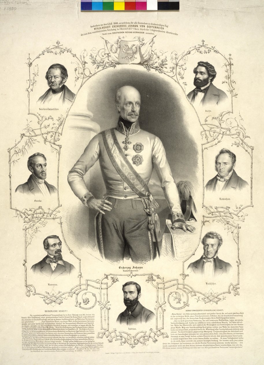 Ärkehertig av Österrike Johann av Eduard Kaiser