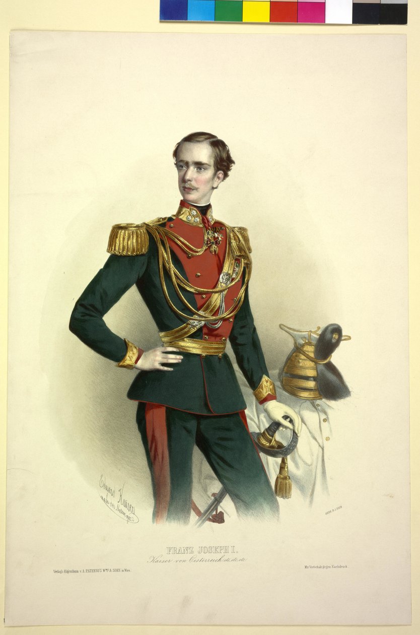 Kejsare av Österrike Franz Joseph I av Eduard Kaiser