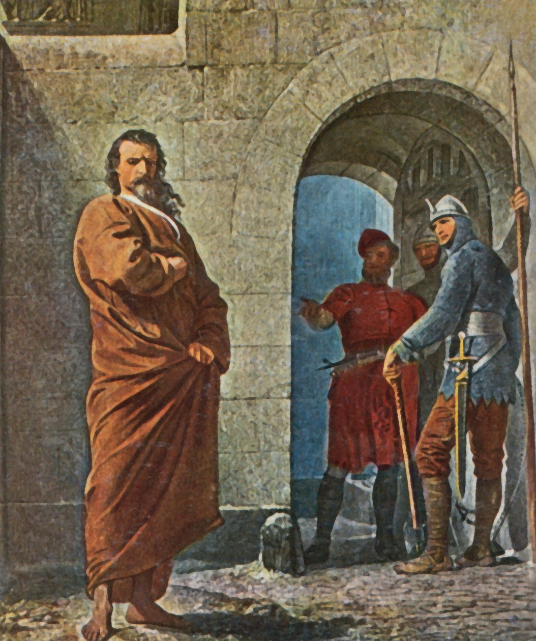 Kejsar Henrik IV av Eduard Schwoiser