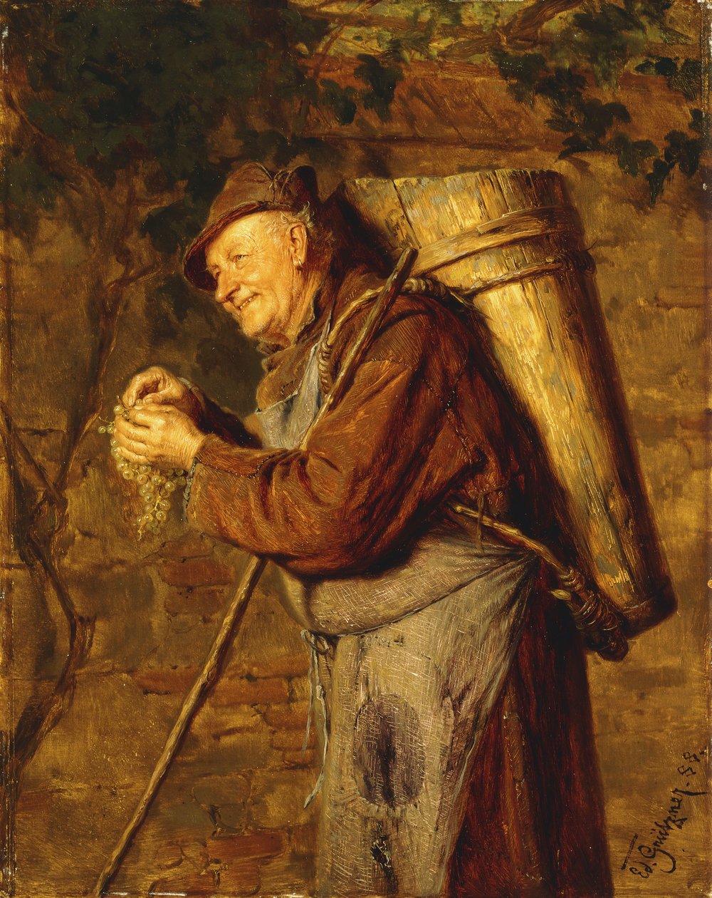 Monastic Products, 1888 av Eduard von Grutzner