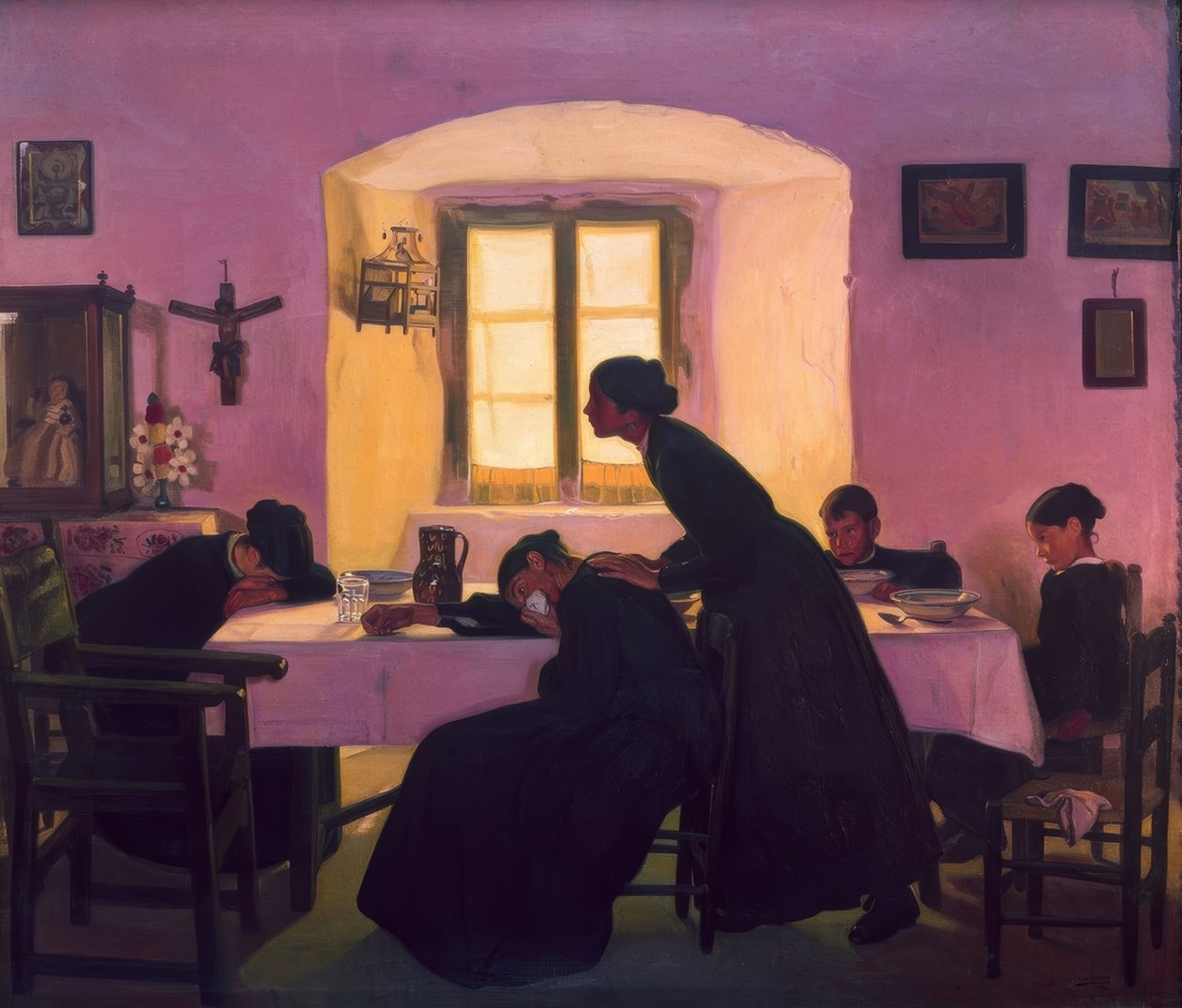smärta av Eduardo Chicharro y Agüera