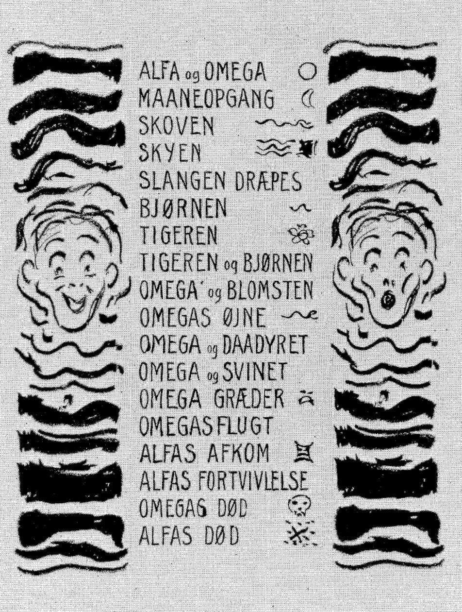 Alpha und Omega  av Edvard Munch