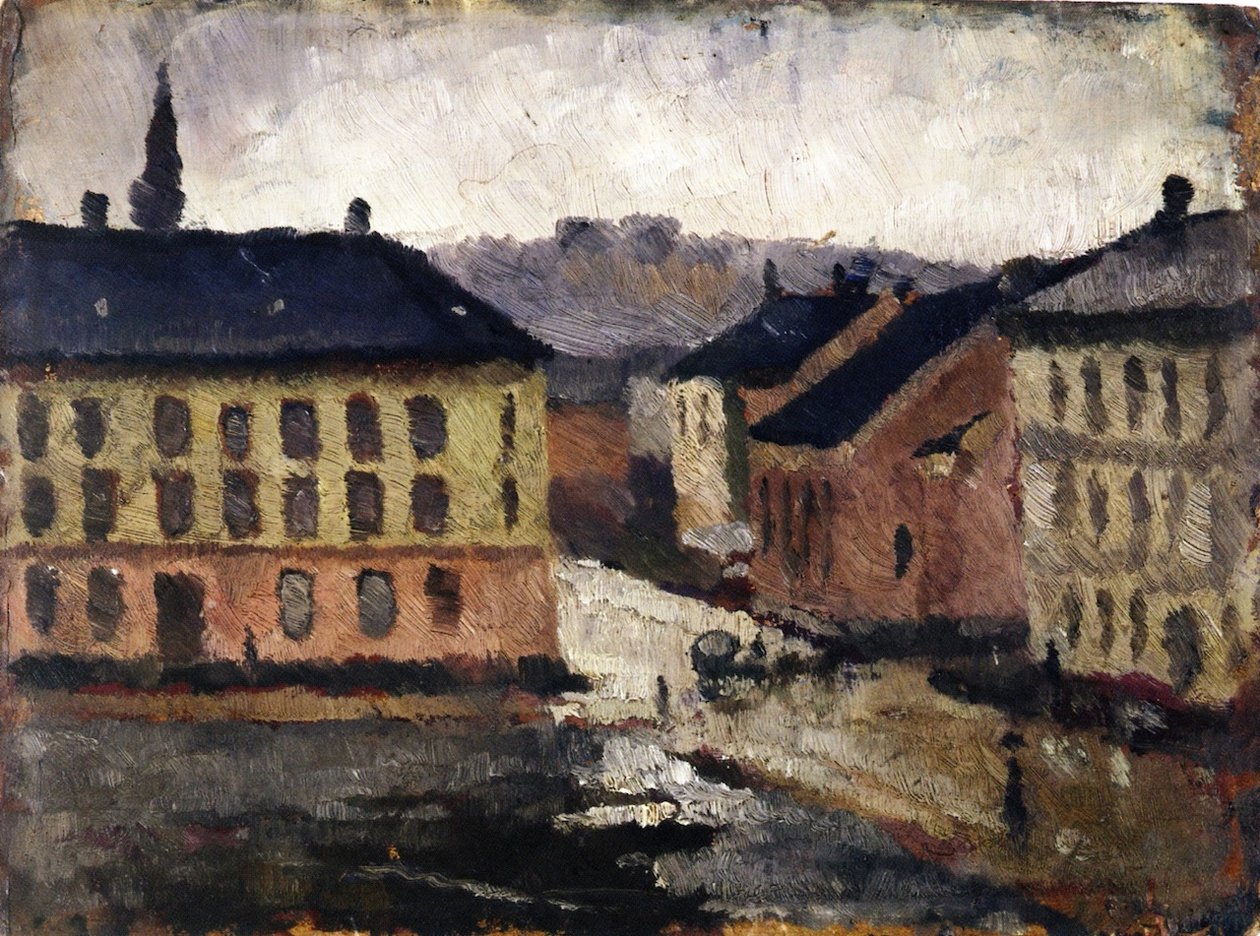 Olaf Ryes Square towards South East  av Edvard Munch