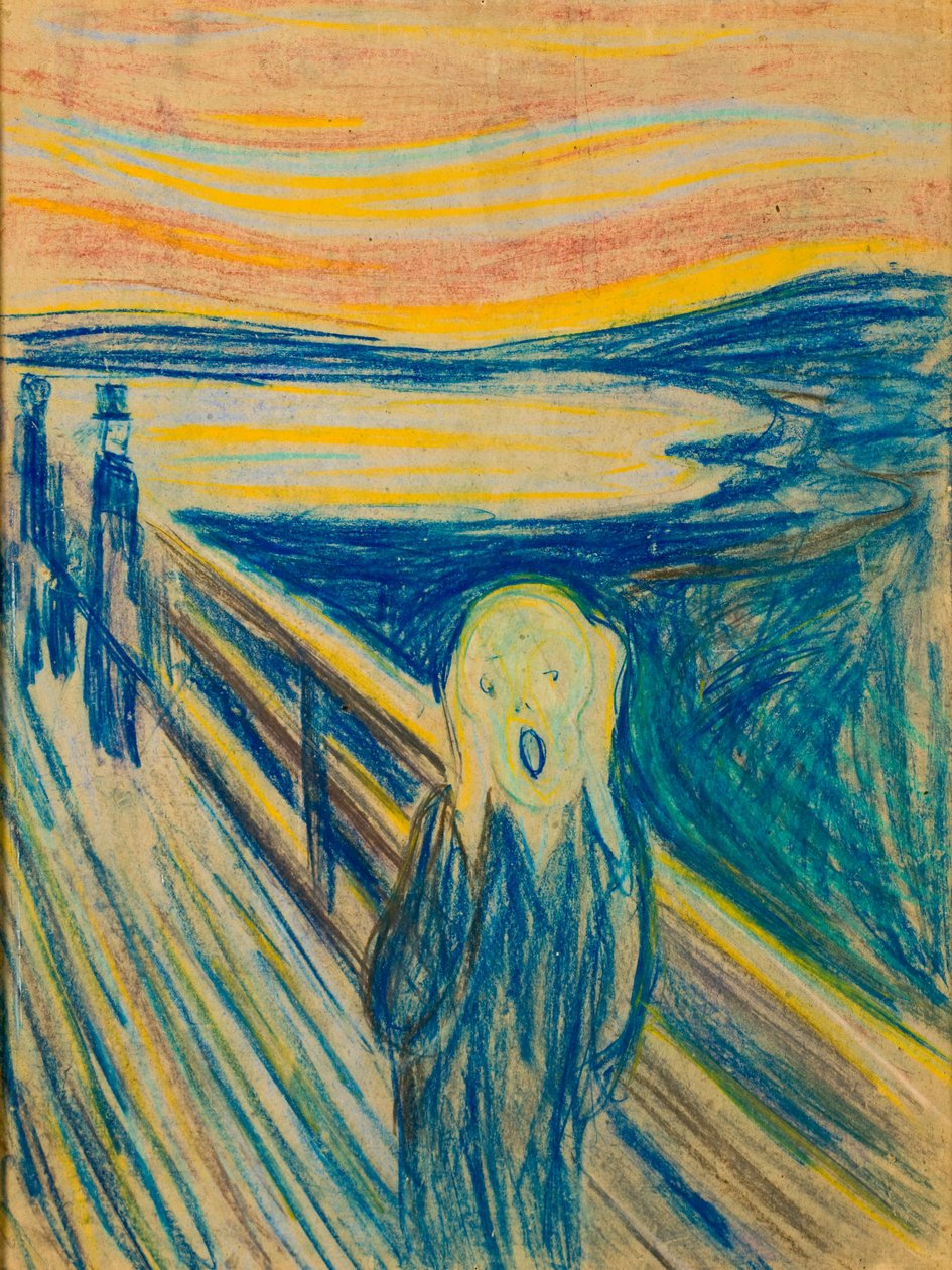 The Scream av Edvard Munch