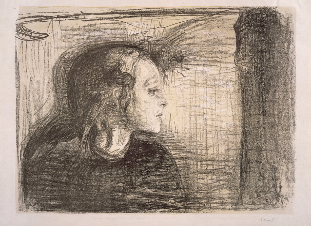 Den sjuka flickan av Edvard Munch