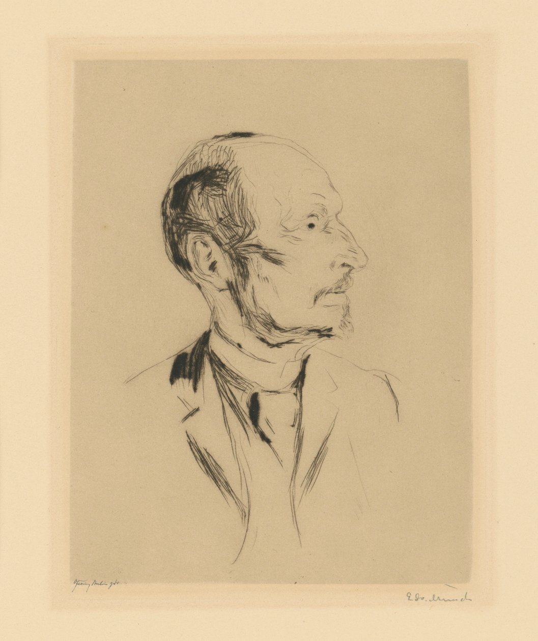 Albert Kollmann av Edvard Munch
