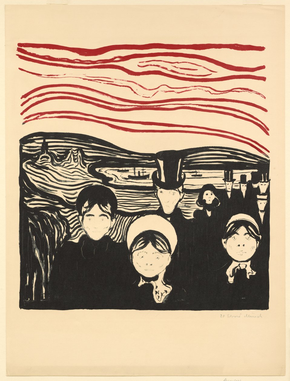 Ångest av Edvard Munch